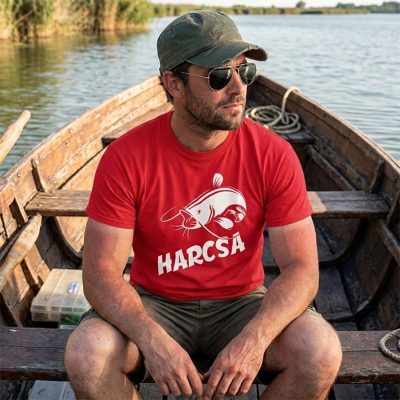HARCSA horgász póló